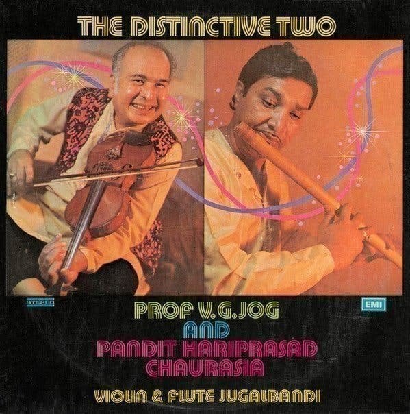 Prof. V. G. Jog And Pandit Hariprasad Chaurasia, Ophalen, Zo goed als nieuw, 12 inch