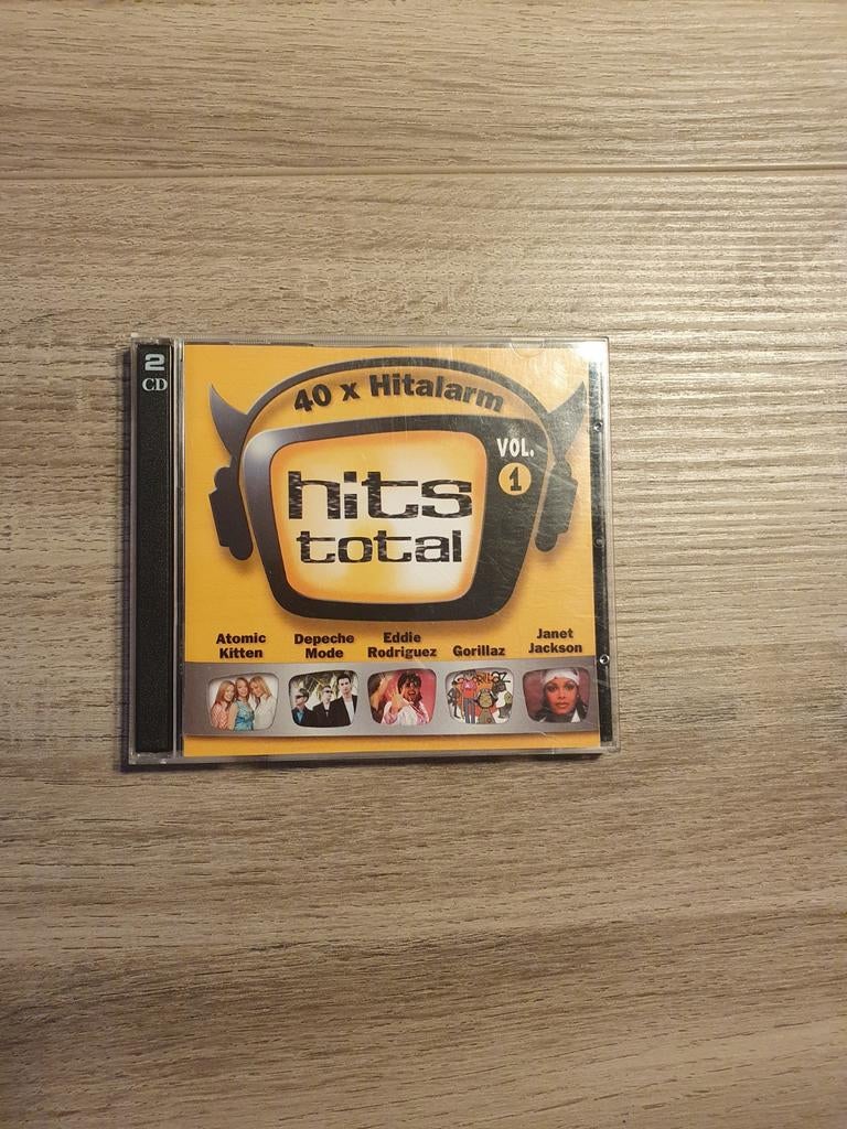 Cd hits total, Ophalen of Verzenden, Zo goed als nieuw, Pop