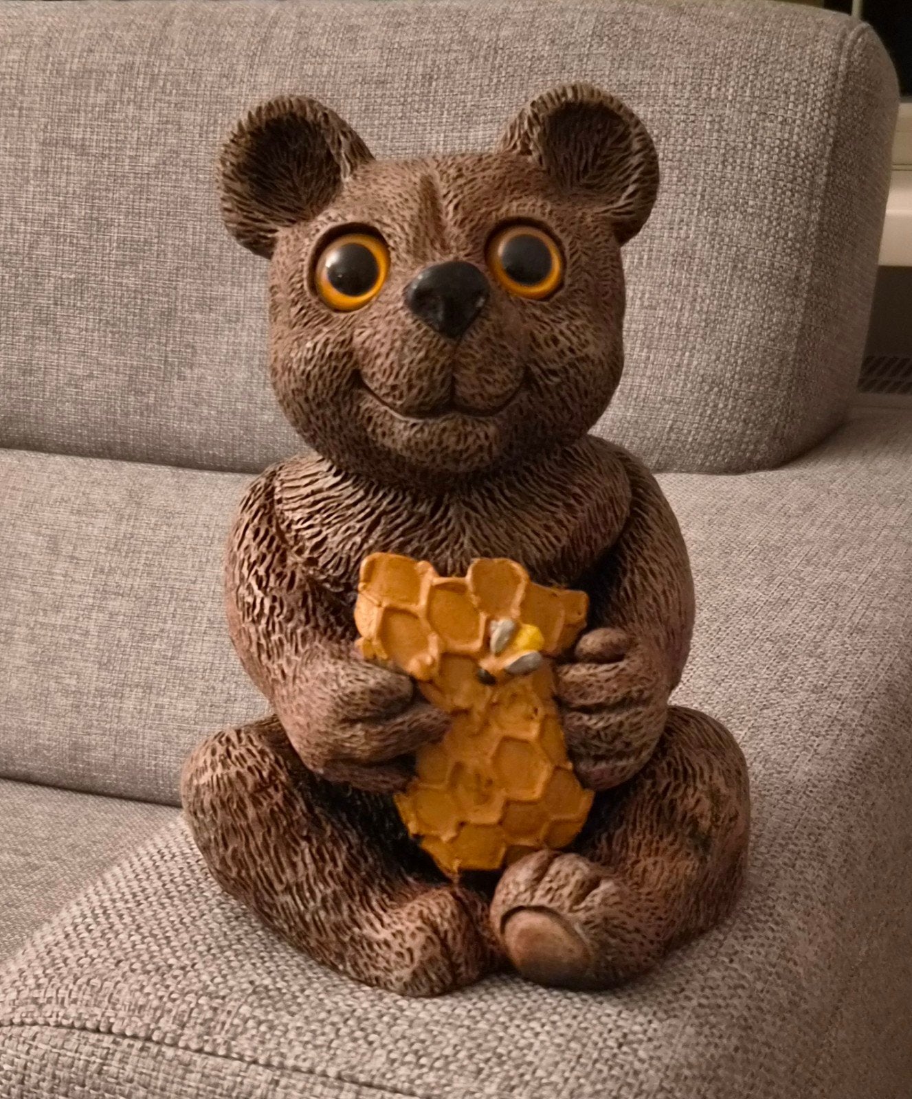 decoratief stenen beertje, Ophalen, Zo goed als nieuw, Dier