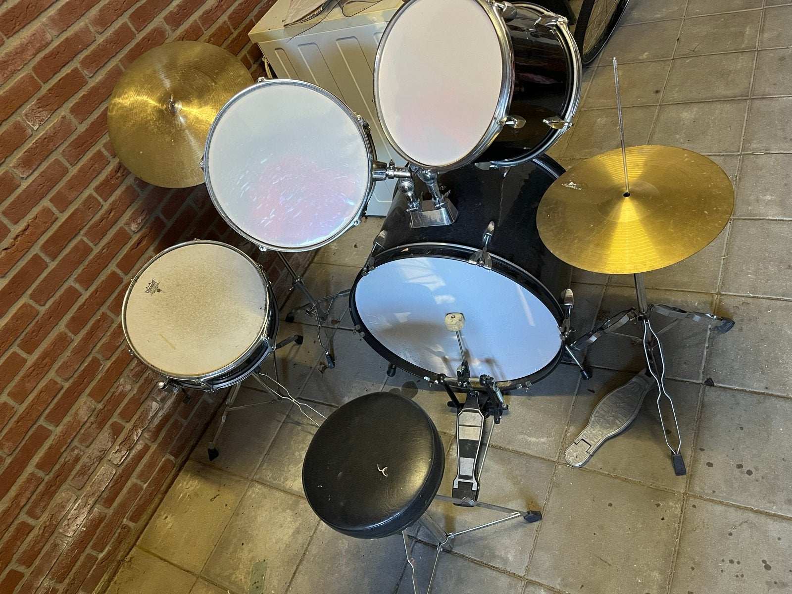 Gebruikt drumstel, Muziek en Instrumenten, Ophalen, Gebruikt, Overige merken