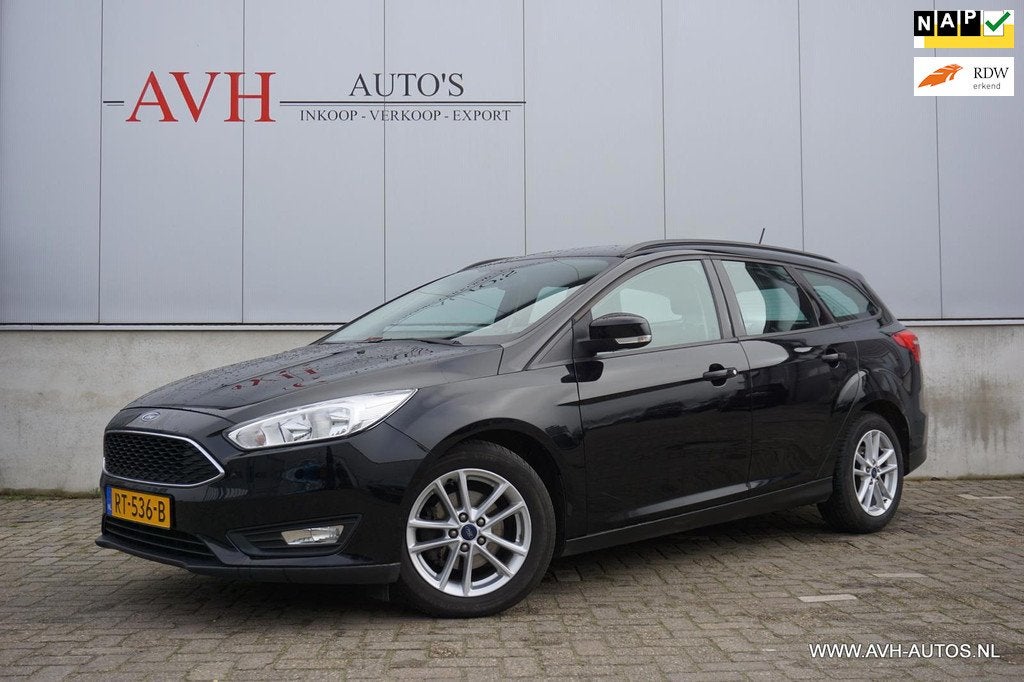 Ford Focus Wagon 1.0 Lease Edition, 125 pk, Gebruikt, Euro 6, Zwart