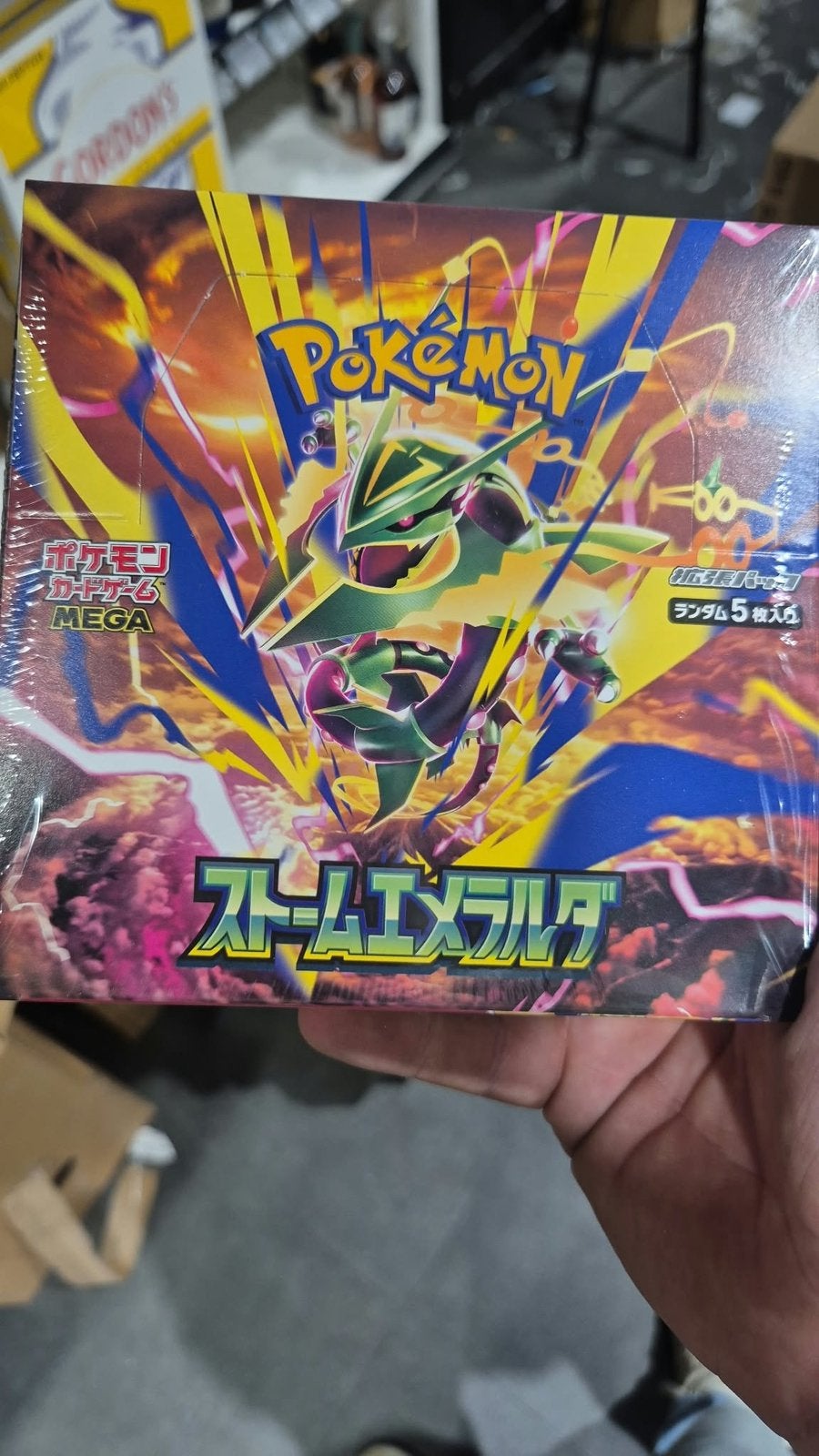Pokémon Storm Emeralda Booster Box Japans, Ophalen of Verzenden, Nieuw, Boosterbox