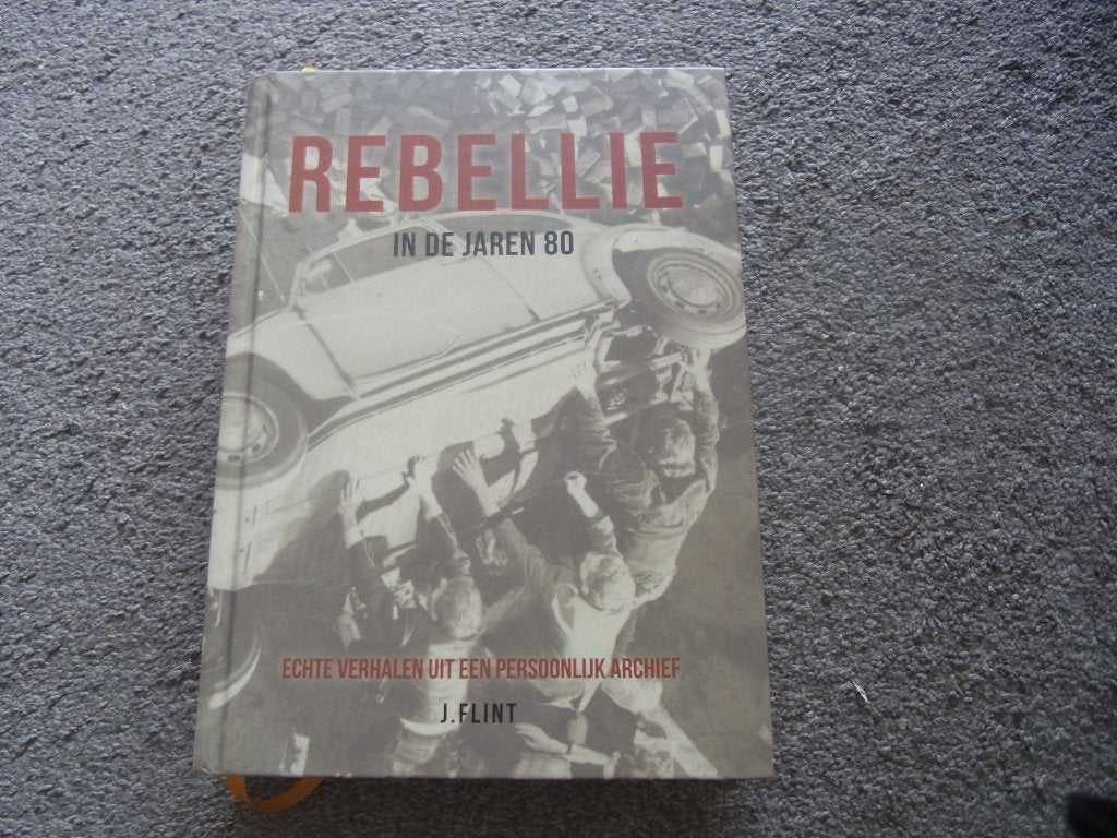 Rebellie in de jaren 80  J. Flint, 20e eeuw of later, Ophalen of Verzenden, Zo goed als nieuw, J. Flint