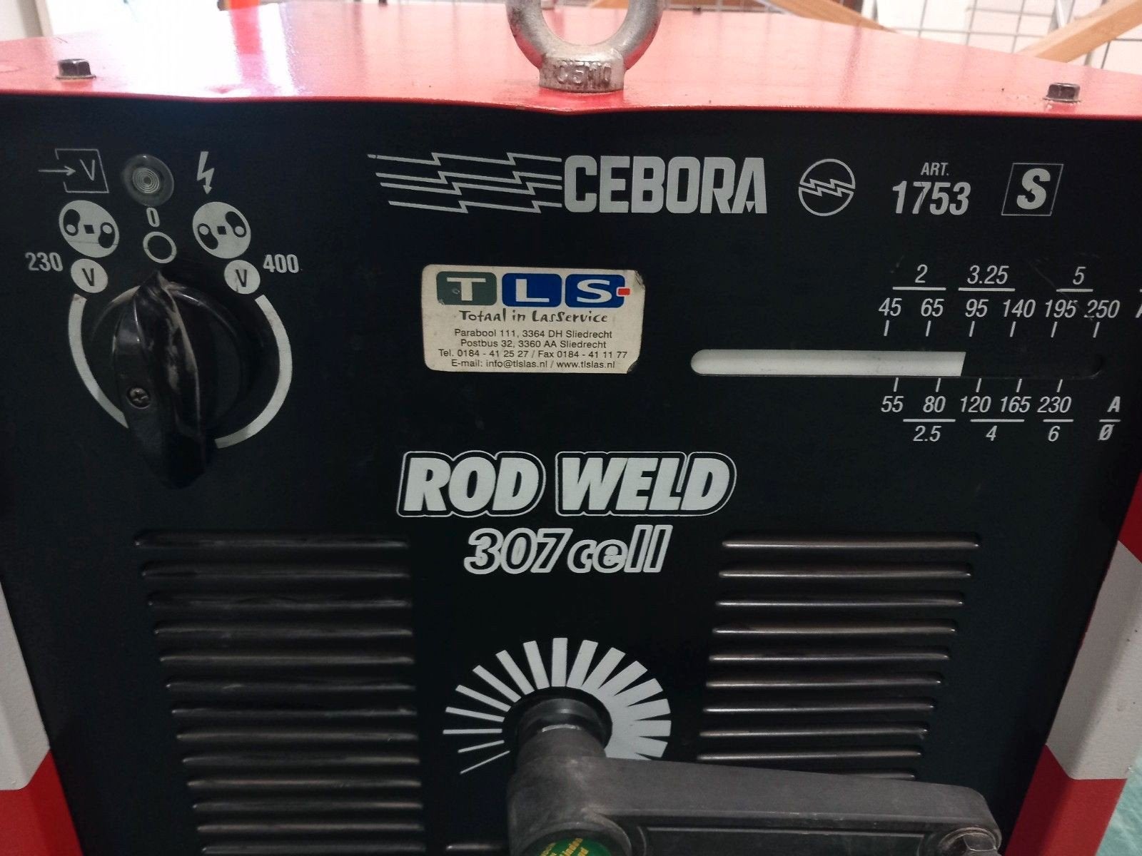 CEBORA ROD 307 PRO lasmachine, Ophalen of Verzenden, Zo goed als nieuw, Elektroden