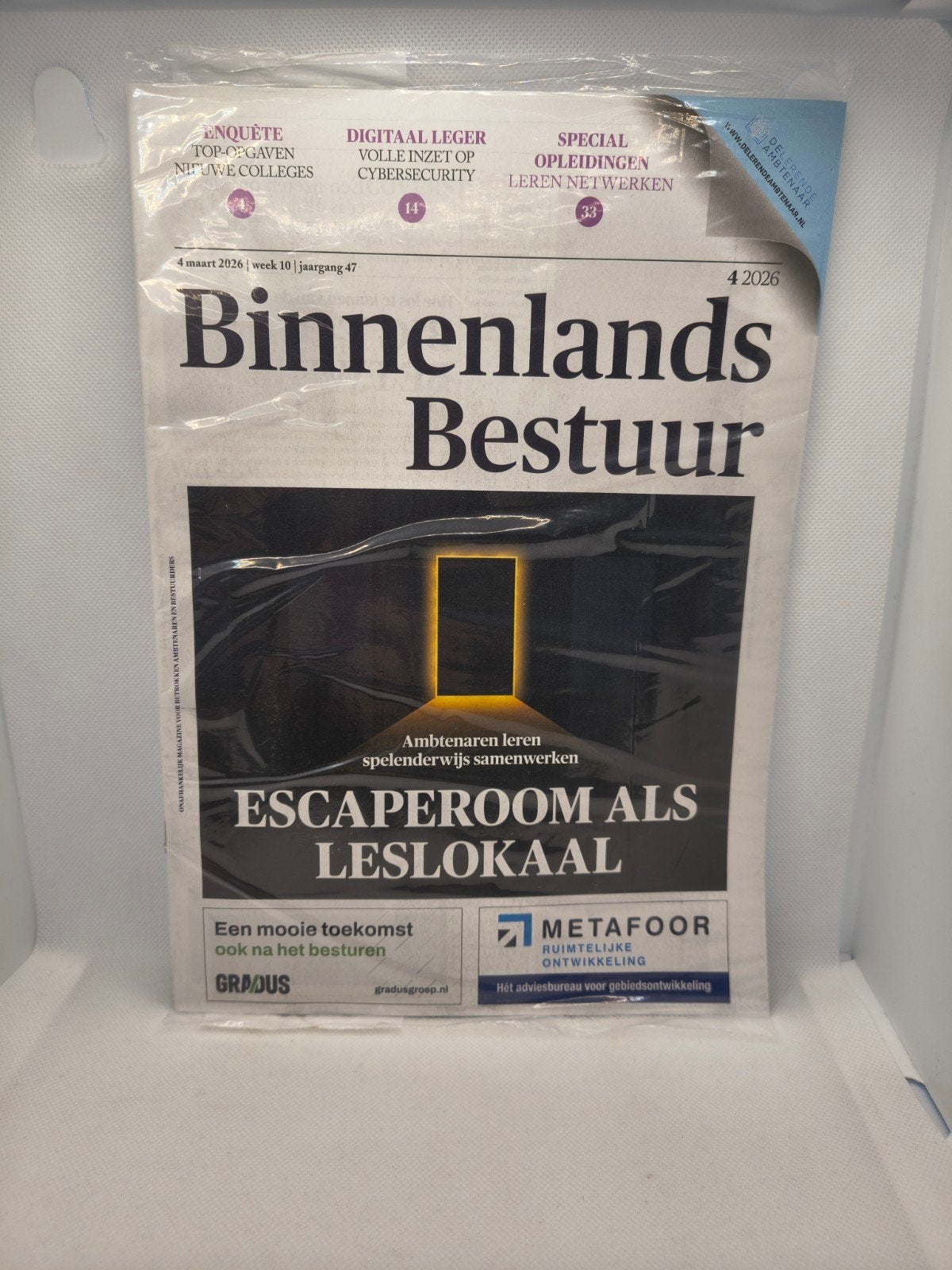 Mystery binnenlands bestuur magazines - 50 cent per stuk, Ophalen of Verzenden