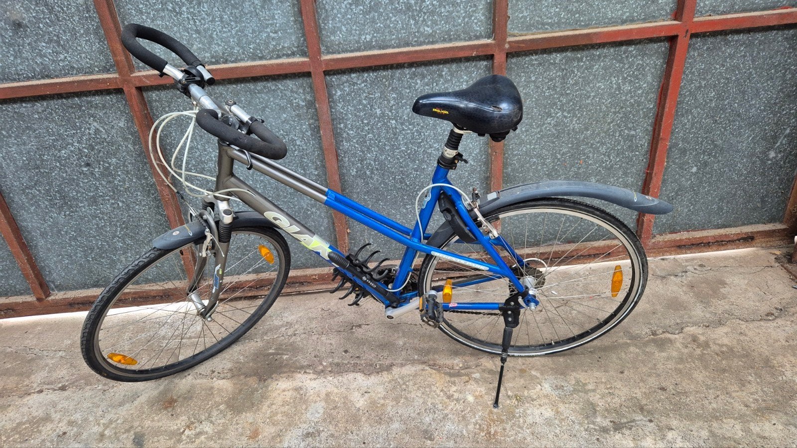 giant hybride fiets, Fietsen en Brommers, Gebruikt, Velgrem, Giant, 55 cm of meer