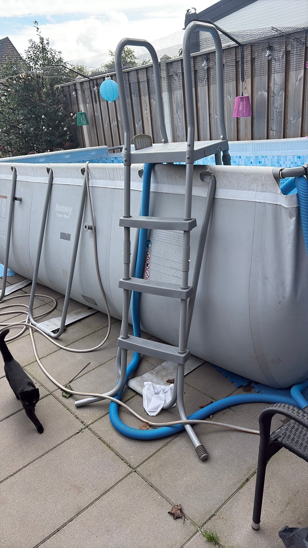 Bestway 400/2.00 /1.22, Gebruikt, 200 tot 300 cm, Rechthoekig, Ophalen