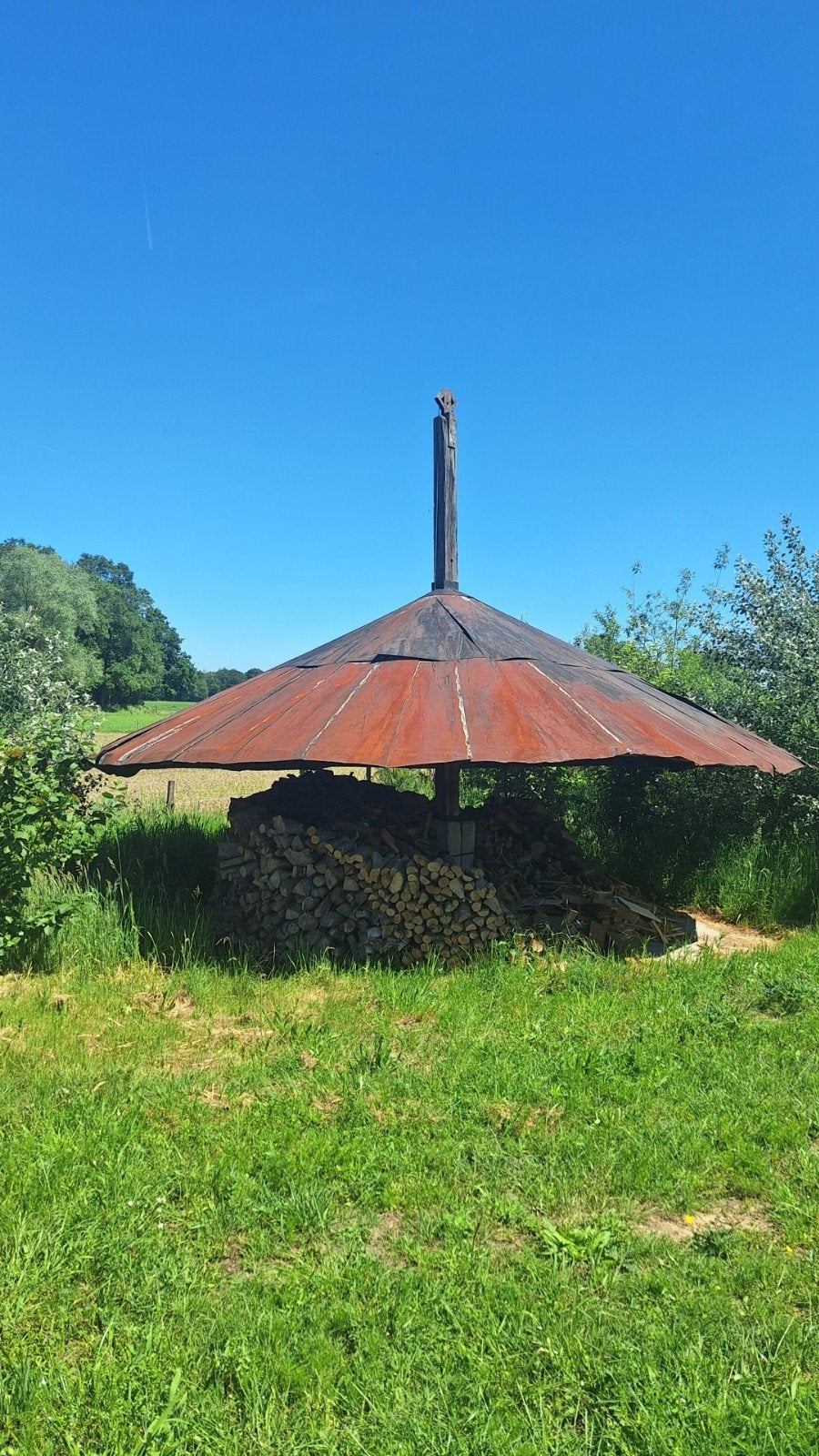 Authentieke hooimijt / kapberg / hooiberg uit 1900, Tuin en Terras, Ophalen, Gebruikt, Overige typen