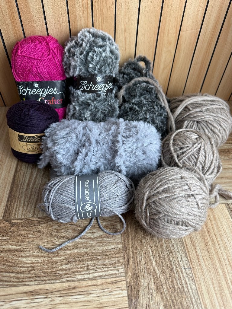 Set partij garen haken scheepjes Durable, Ophalen of Verzenden, Zo goed als nieuw, Haken, Wol of Garen