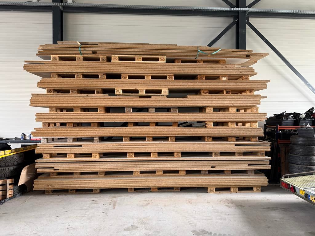 Gebruikte vloerplaat 5100x1020x 38 mm, Ophalen, Gebruikt, 20 tot 50 mm