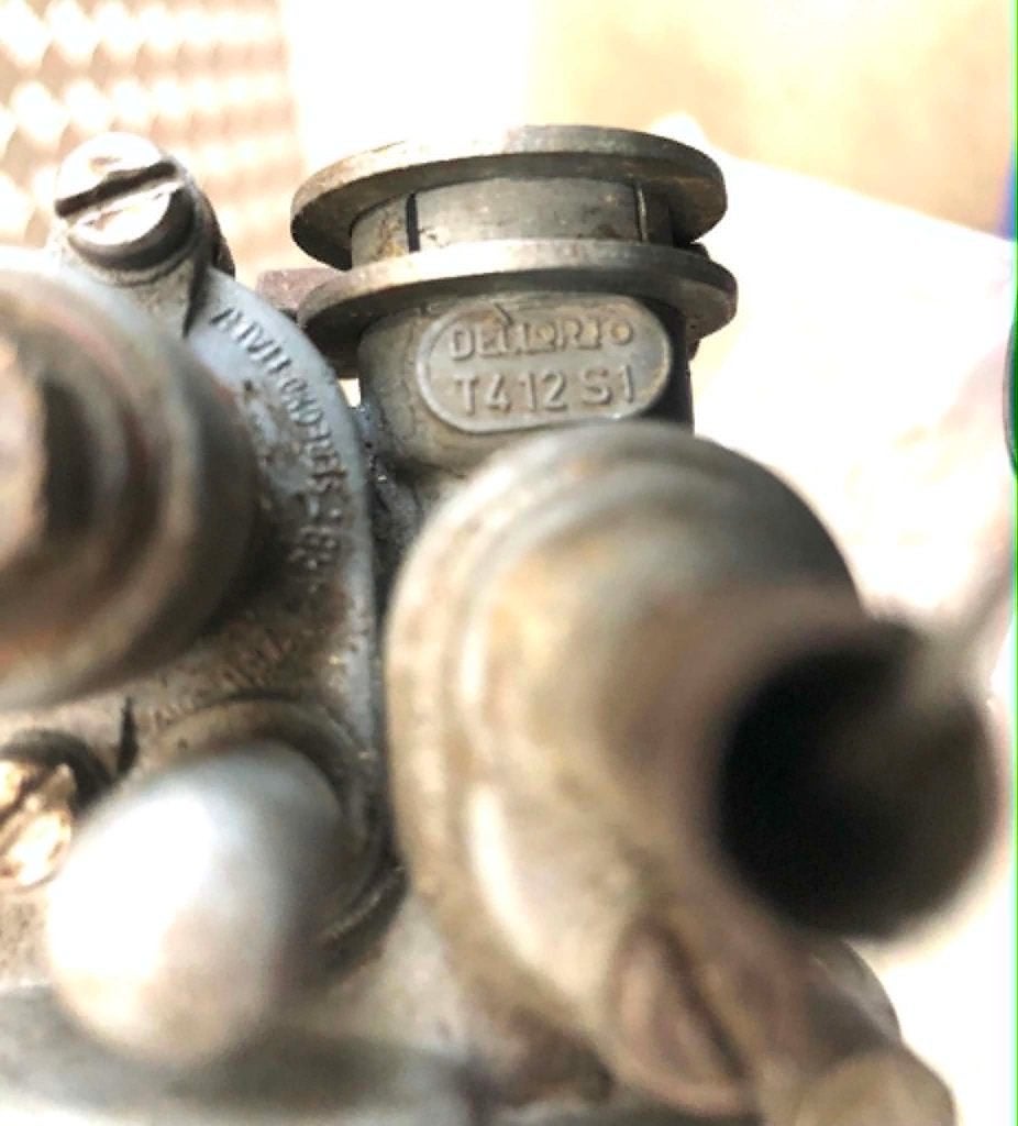Originele Dell'Orto 14/12 S1 carburateur – Gebruikt, Ophalen of Verzenden, Gebruikt, Carburateur, Overige merken