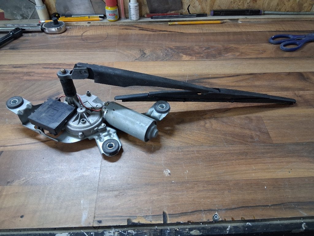 Achterruitenwissermotor Bmw X3 E83, Ophalen of Verzenden, Gebruikt, BMW