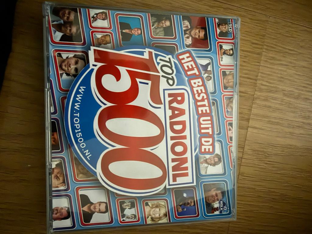 5 cd box het beste uit radionl top 1500, Ophalen of Verzenden, Zo goed als nieuw, Levenslied of Smartlap