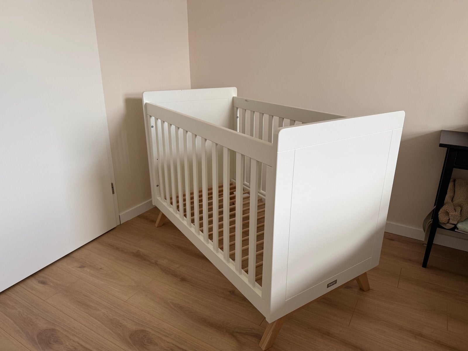Bopita ledikant Fenna met Aerosleep matras en beddengoed, Ophalen, Gebruikt, Ledikant