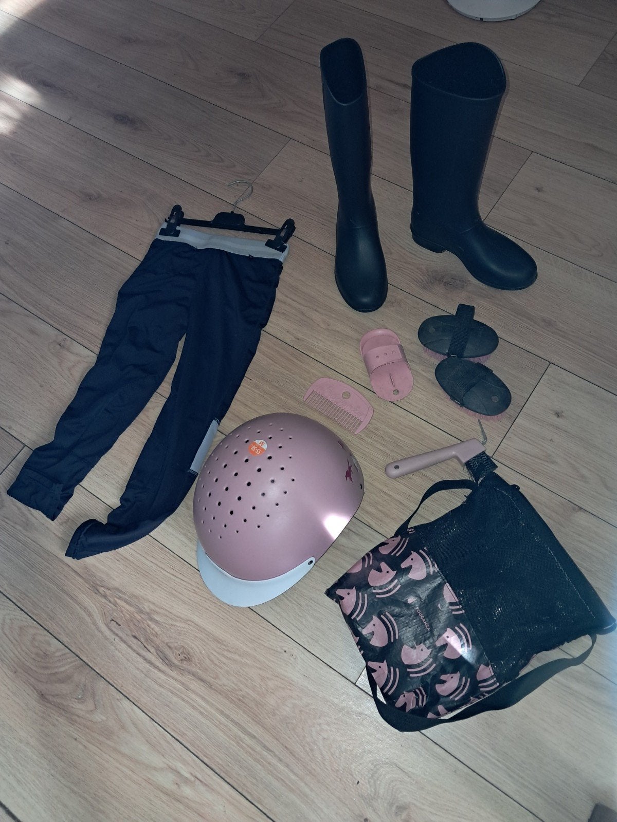Kinder paardrij set, Dieren en Toebehoren, Paardrijkleding, Ophalen, Overige soorten, Cap