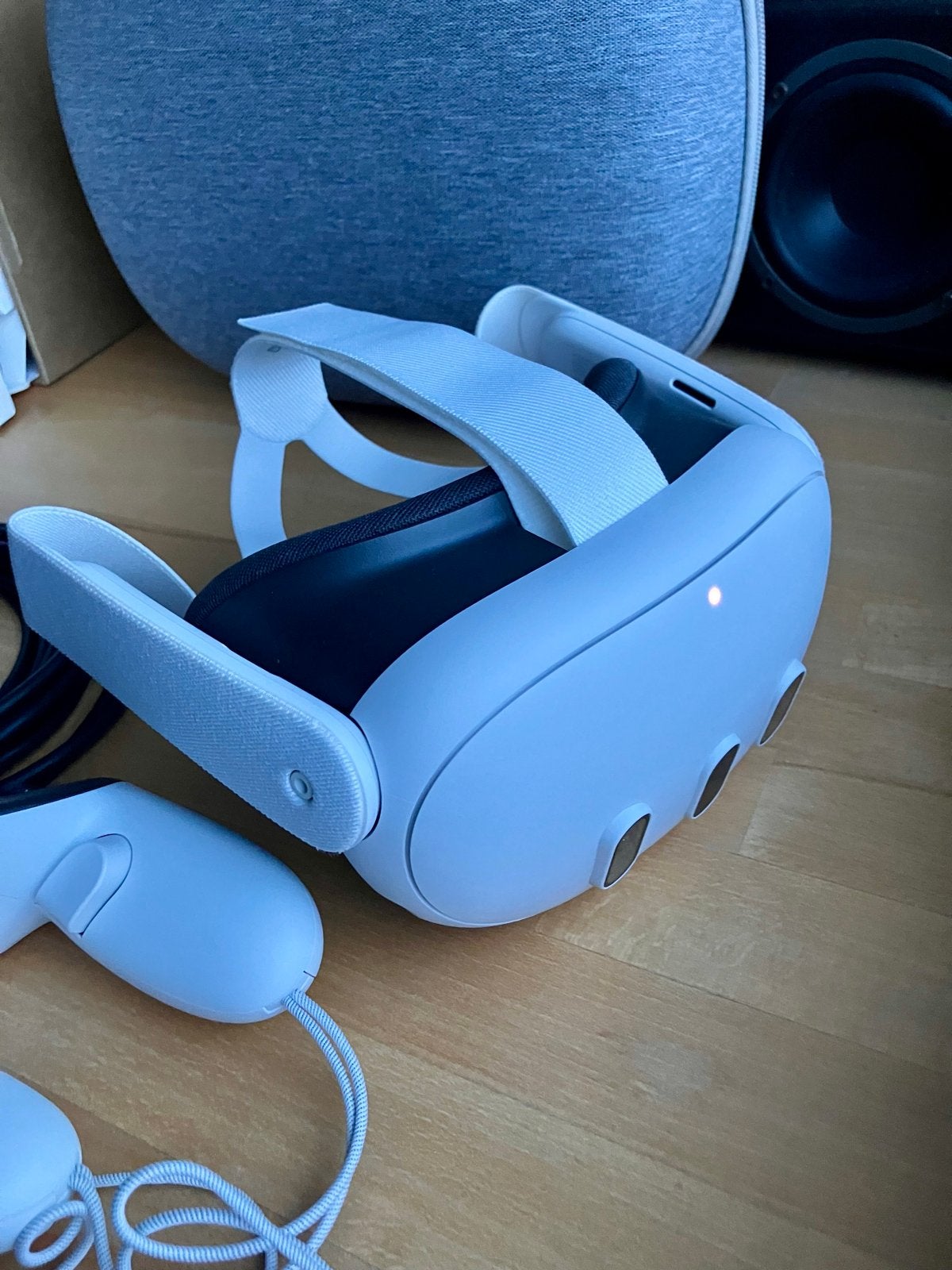 Meta Quest 3 VR-bril met accessoires, Ophalen of Verzenden, Zo goed als nieuw, VR-bril, Overige platformen