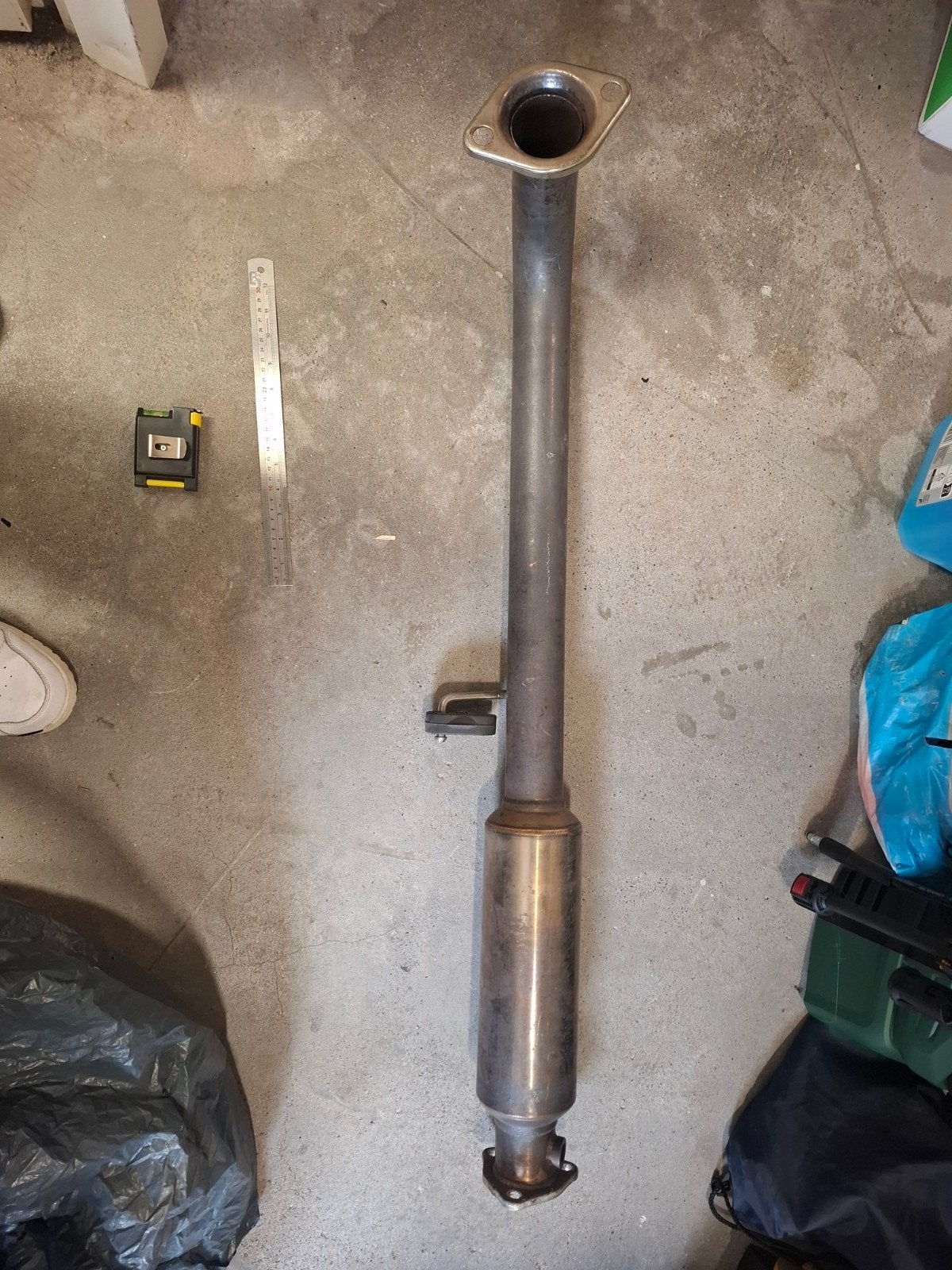 2.5 inch RVS Straight Pipe voor Honda Civic EP EU EV, Auto-onderdelen, Ophalen of Verzenden, Gebruikt, Honda