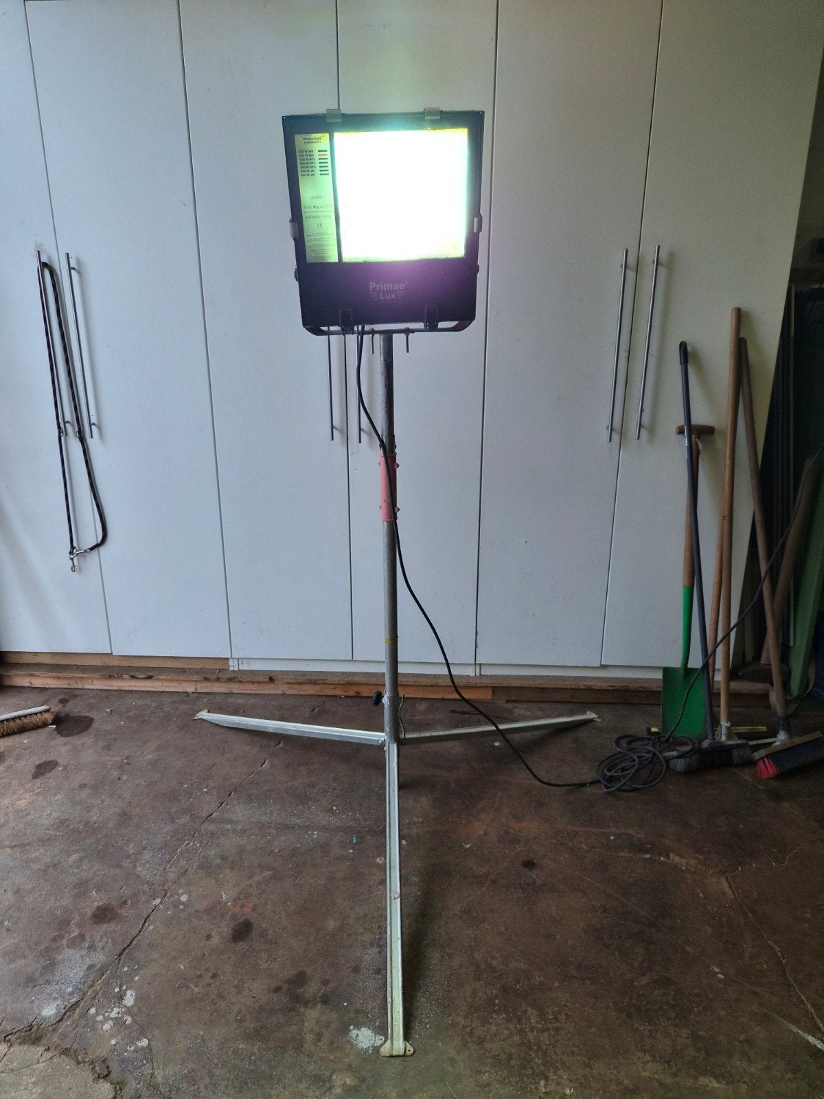 PrimaeLux Floodlight met Statief - 400W MH, Ophalen, Gebruikt