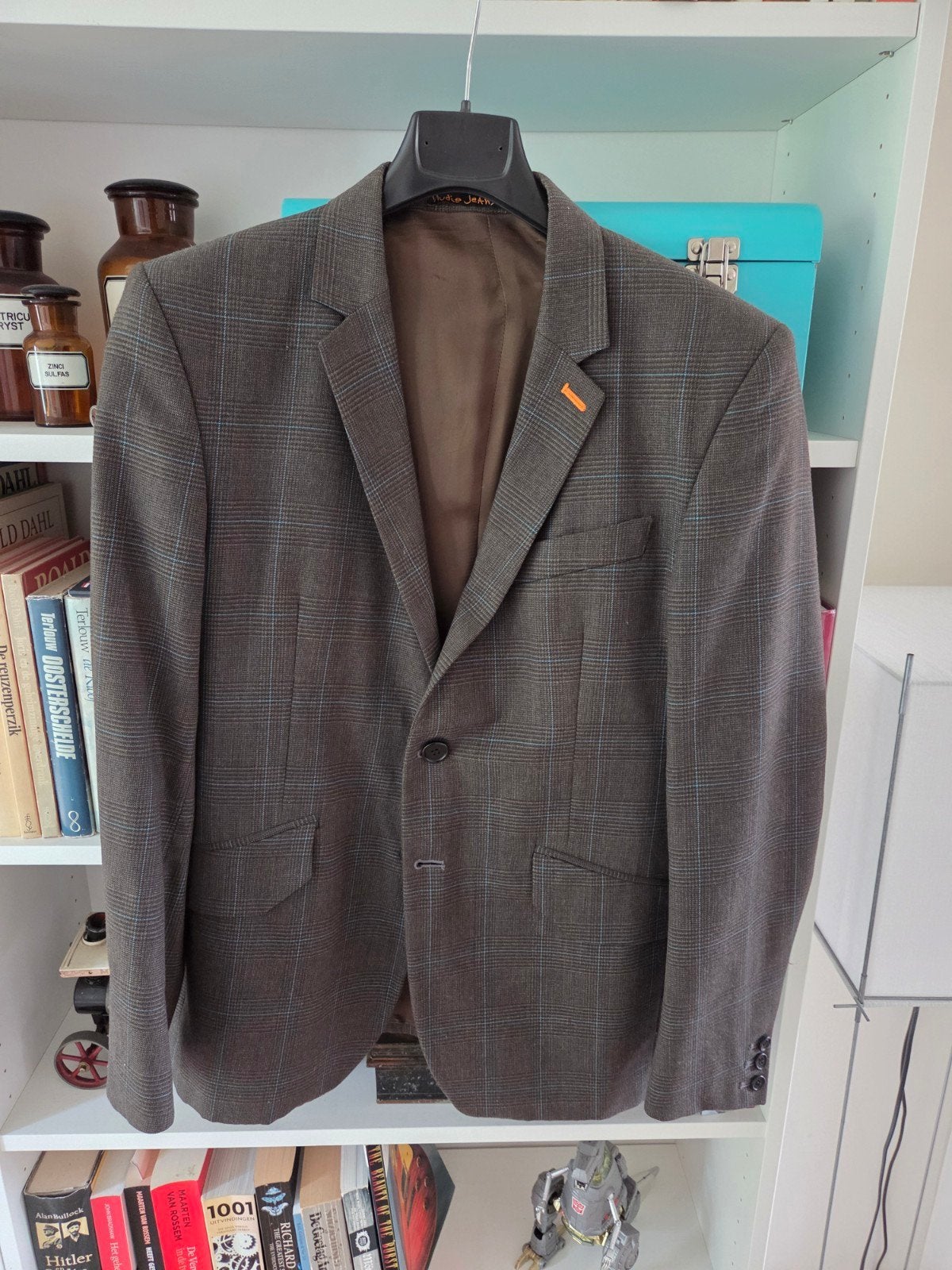 Nudie jeans colbert M zgan, Kleding | Heren, Nudie Jeans, Ophalen of Verzenden, Zo goed als nieuw, Maat 48/50 (M)