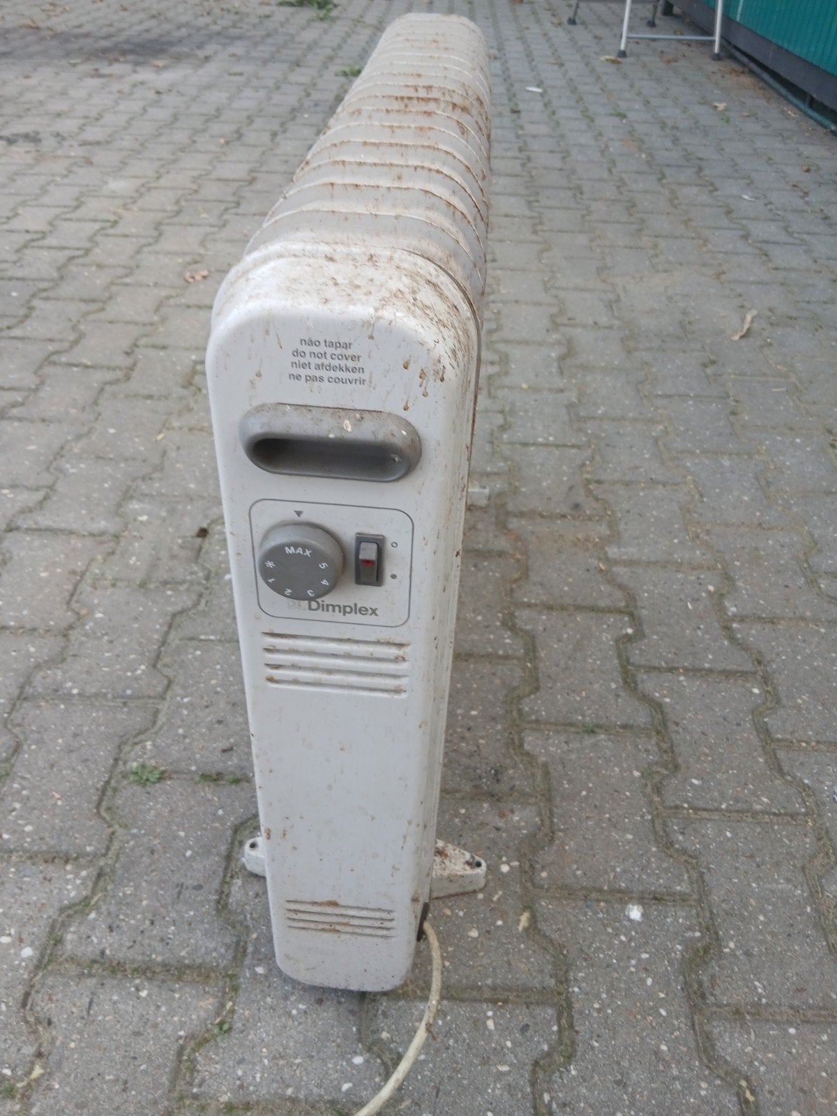 Dimplex verwarming - werking onbekend, Gebruikt, Radiator, 150 cm of meer, Ophalen of Verzenden
