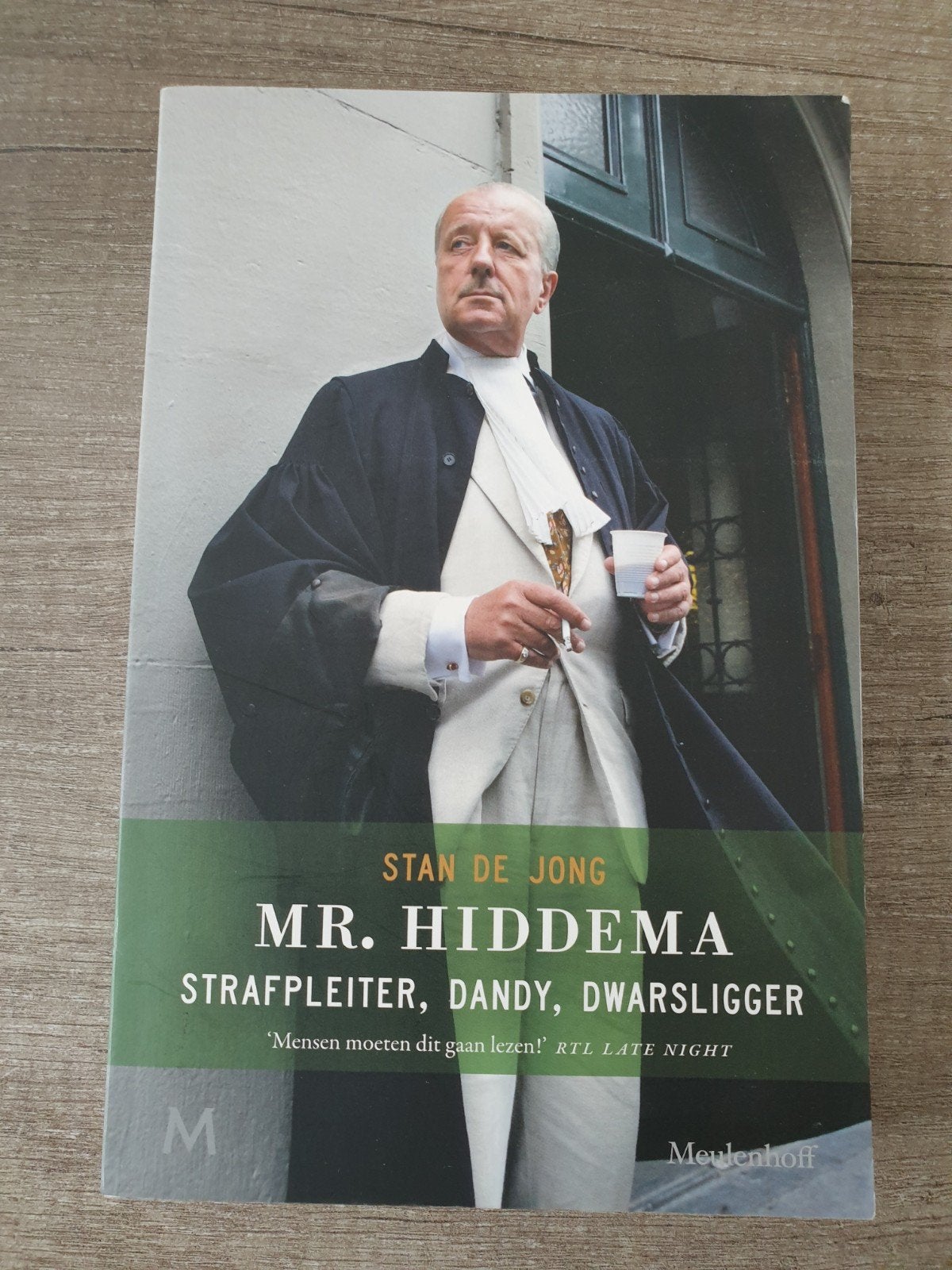 Mr. Hiddema: Strafpleiter, Dandy, Dwarsligger, Boeken, Ophalen of Verzenden, Gelezen, Stan de Jong, Politiek