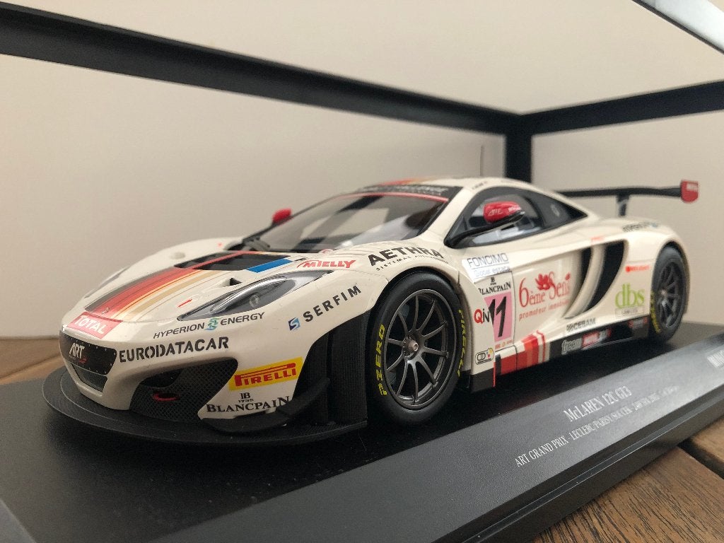 Minichamps McLaren 12C GT3 #11 Art Grand Prix 24H Spa 2013, Ophalen of Verzenden, Zo goed als nieuw, Auto, MiniChamps