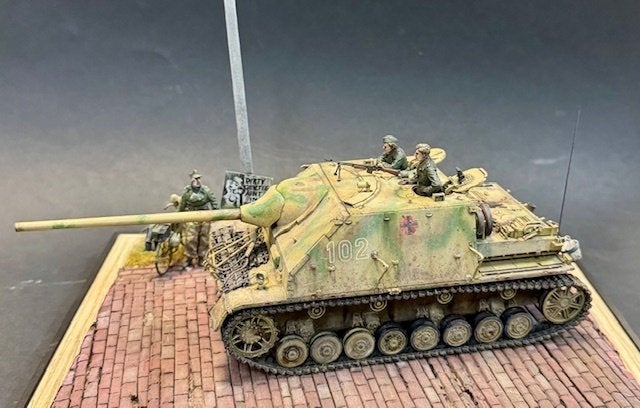 Coelianmodels, Prijswinnend diorama. Prijs op aanvraag, Tank, 1:32 tot 1:50, Nieuw, Ophalen