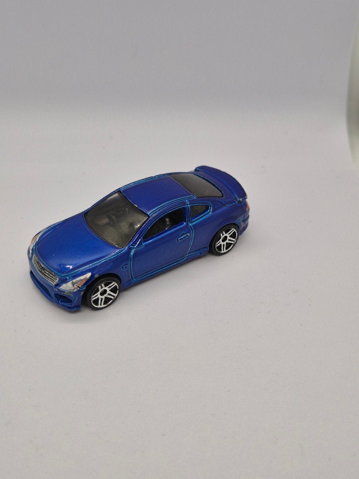 Hot Wheels Infiniti G37 - Blauw Diecast Model, Ophalen of Verzenden, Gebruikt, Auto