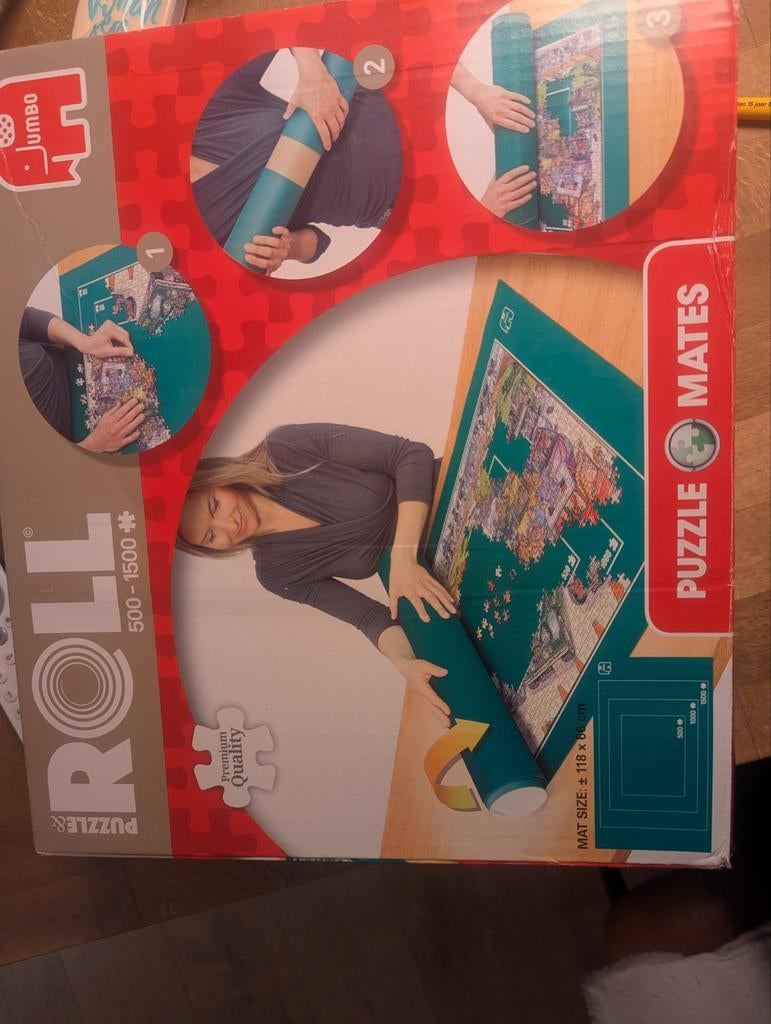 Puzzle mat 118 x 66 cm., Ophalen, Zo goed als nieuw