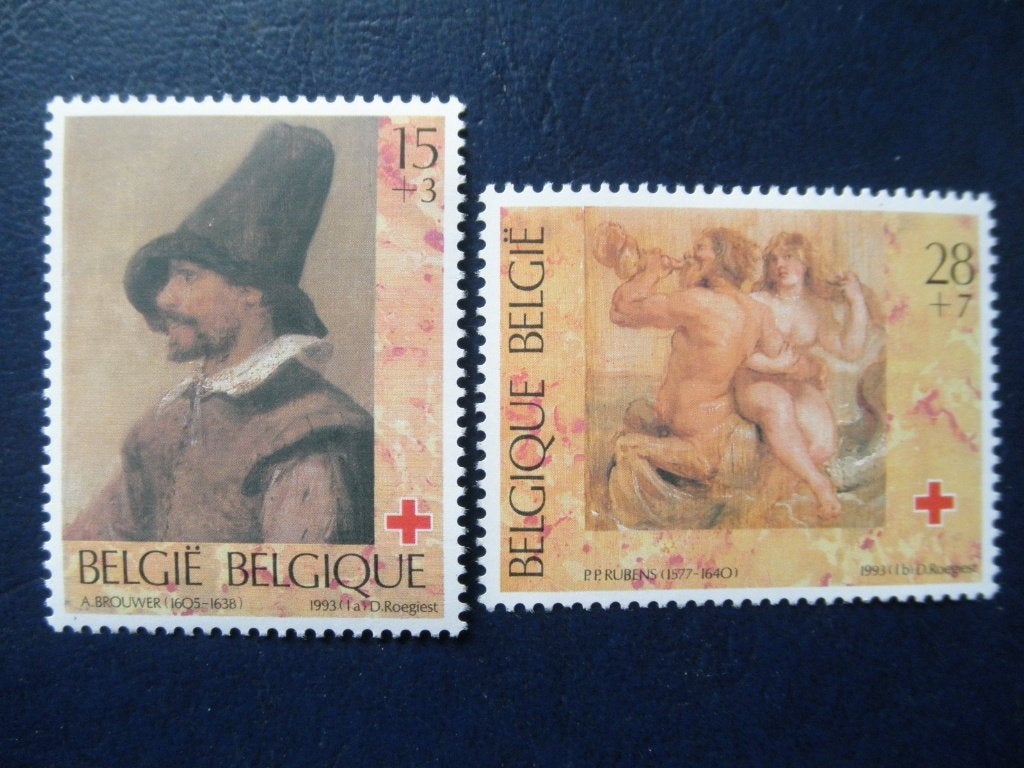 Postzegels België 1993 Rode Kruis - cw. 5,50 postfris., Postzegels en Munten, Ophalen of Verzenden, Postfris, Rode kruis