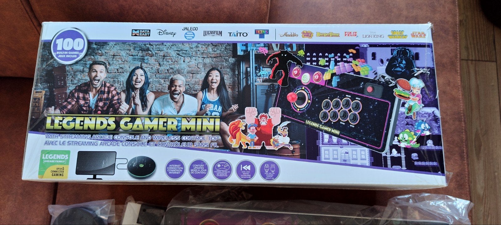 Atgames Legends Gamer mini arcadestick en mini console, Ophalen of Verzenden, Overige merken, Nieuw