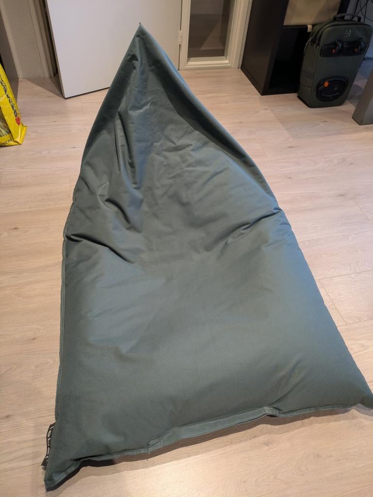 Lebel Zitzak groen, Huis en Inrichting, Zitzakken, Ophalen, Zo goed als nieuw, Groen