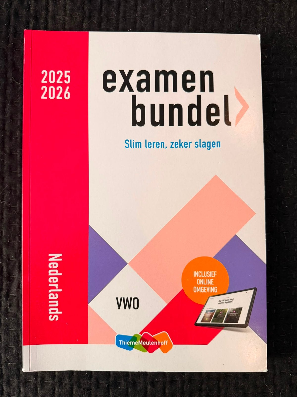 Examenbundel Nederlands VWO, Ophalen of Verzenden, Alpha, Zo goed als nieuw