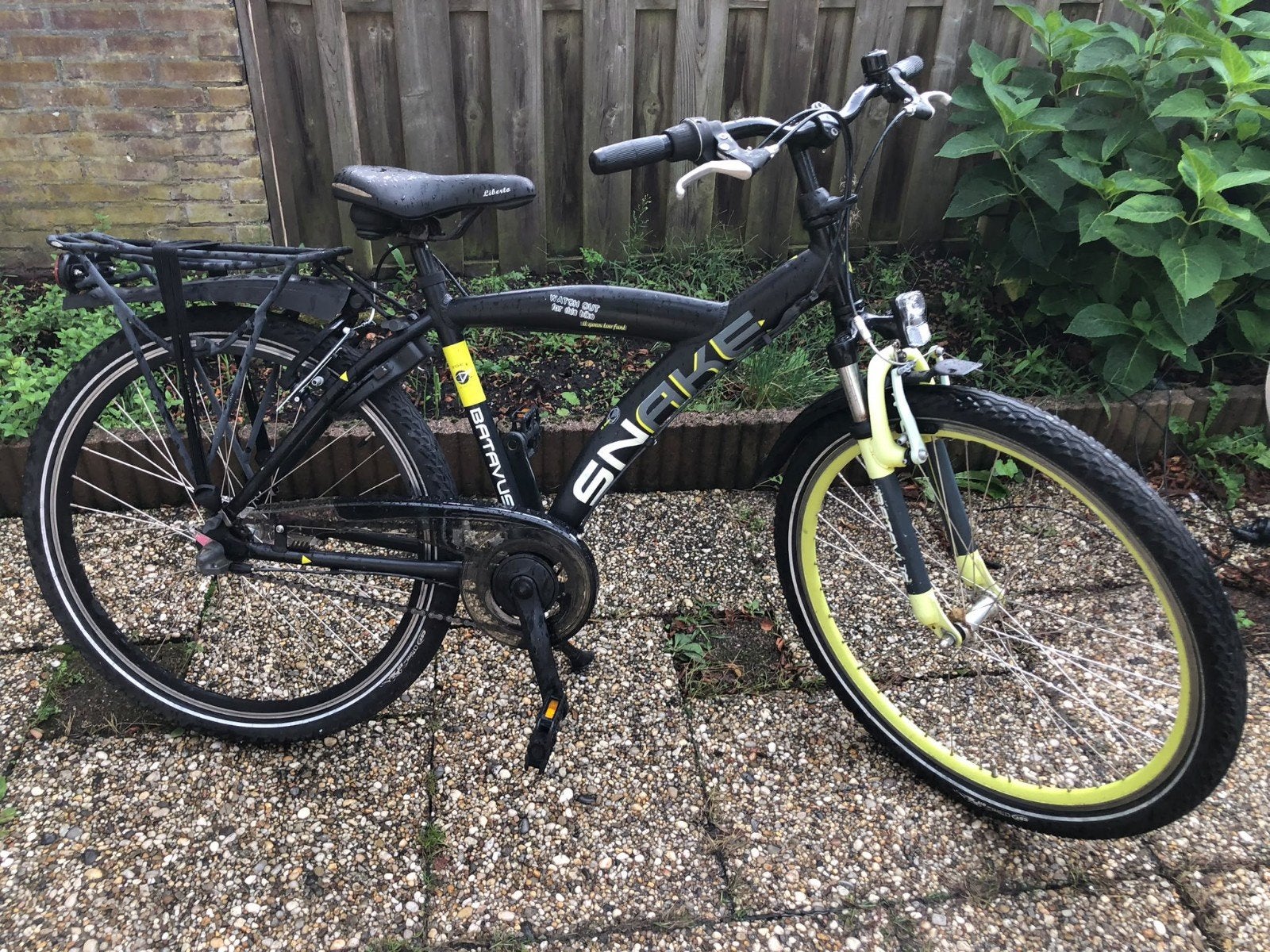 Batavus snake 26 inch, Ophalen, Gebruikt, 26 inch of meer, Versnellingen