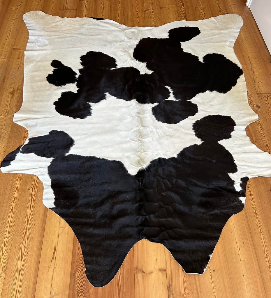Grote Koeienhuid, koeiehuid, vloerkleed, koeien kleed, nieuw, Ophalen, 200 cm of meer, Overige vormen, Zwart