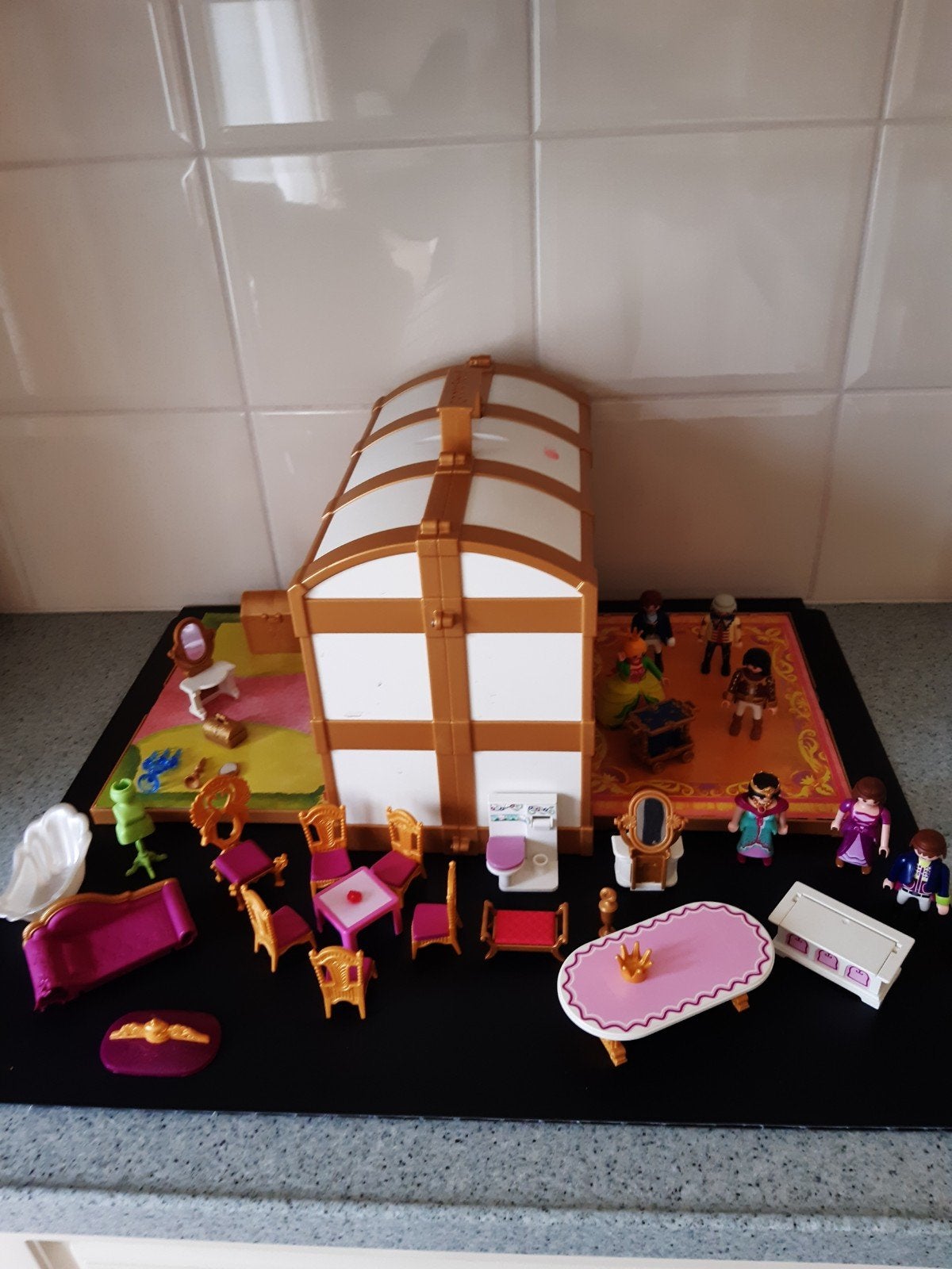 PLAYMOBIL PRINSESSEN KOFFER, Ophalen of Verzenden, Zo goed als nieuw