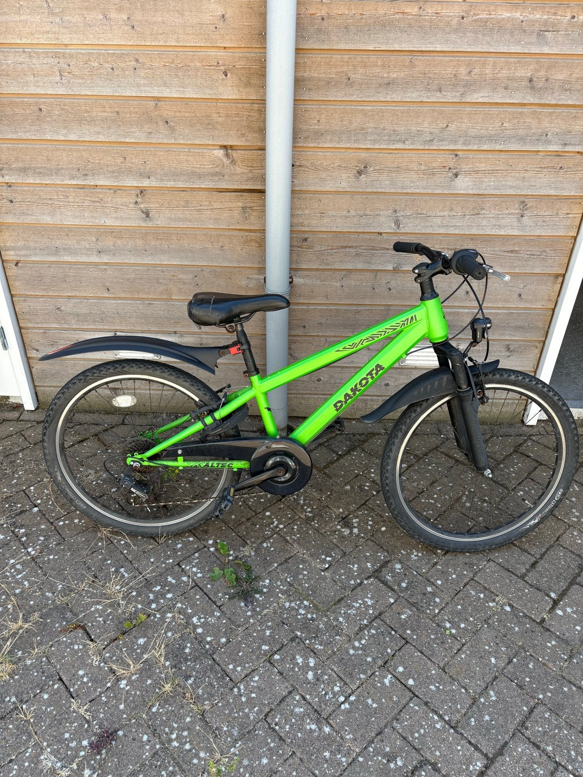 Altec Dakota 24 inch mountainbike groen, Fietsen en Brommers, Ophalen, 24 inch of meer, Gebruikt, Staal