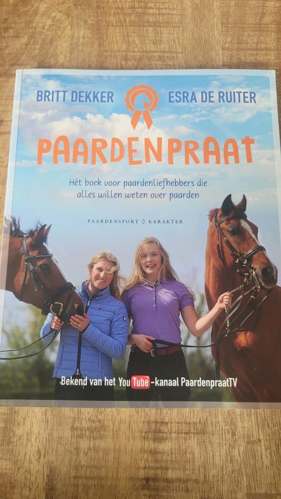 Esra de Ruiter - Paardenpraat, Boeken, Non-fictie, Esra de Ruiter; Britt Dekker, Nieuw, Ophalen of Verzenden