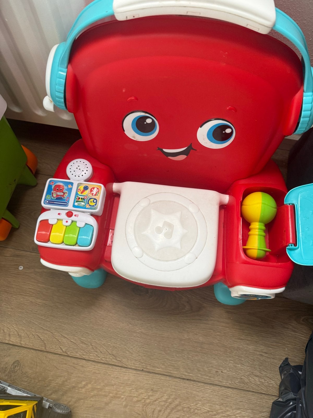 Interactieve Muziekstoel voor Baby's - Rood, Ophalen, Gebruikt, Overige typen, Met geluid