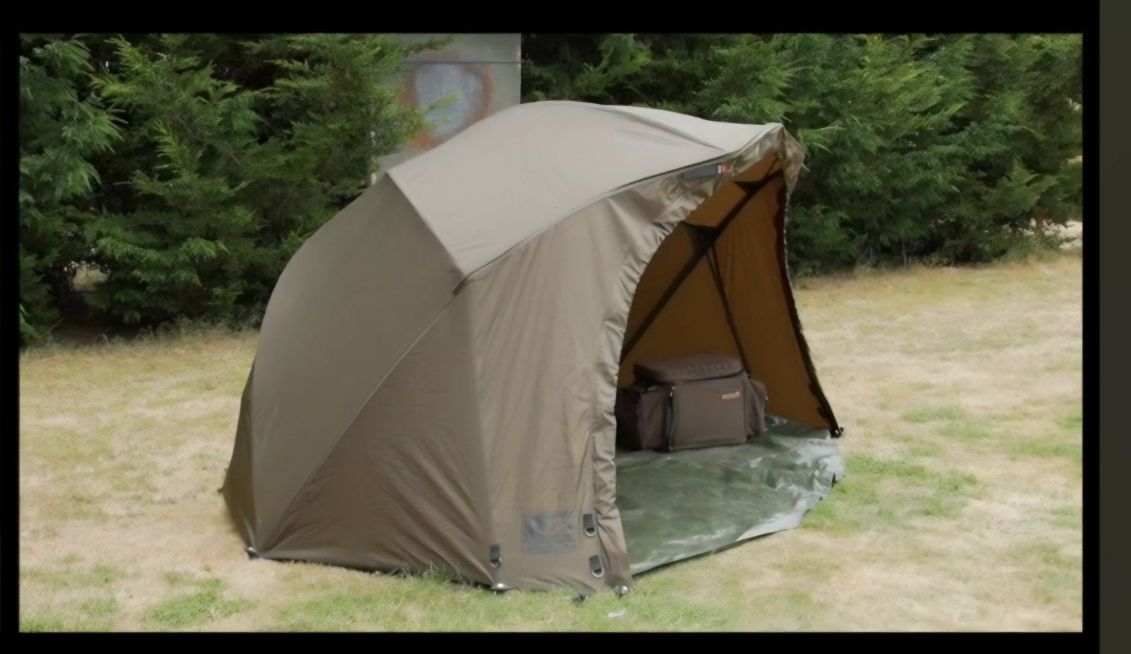 Fox ZGAN  karper brolly R serie, Watersport en Boten, Hengelsport | Karpervissen, Ophalen, Zo goed als nieuw, Overige typen