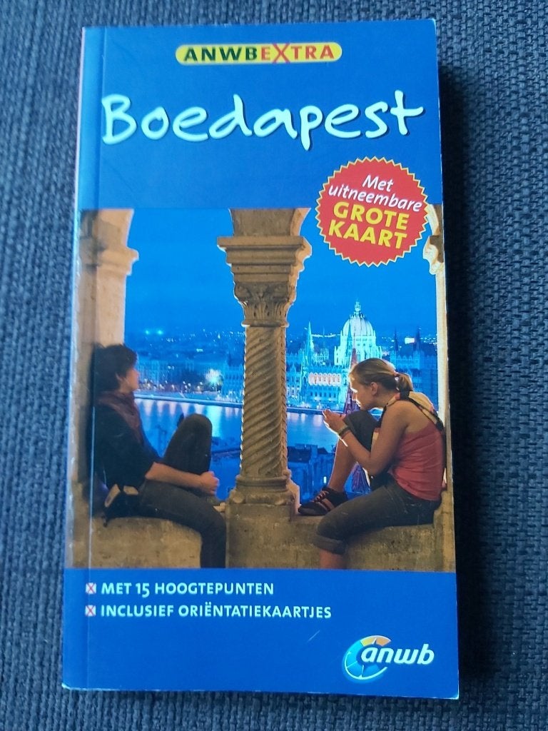 ANWB Extra Boedapest Reisgids met Grote Kaart, Boeken, Europa, Ophalen of Verzenden, Reisgids of -boek, ANWB