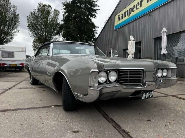 Oldsmobile Delmont 88 in nieuwstaat, Auto's, Automaat, Zwart, Cabriolet, Bedrijf