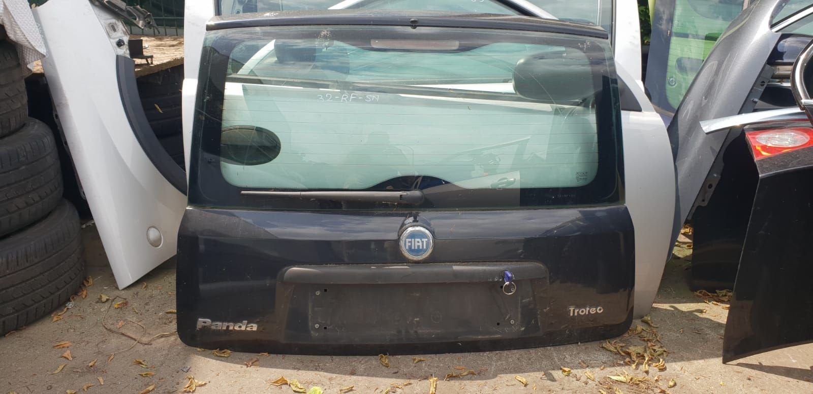 FIAT PANDA ACHTERKLEP BJ 2004 TOT 2008, Auto-onderdelen, Gebruikt, -, Ophalen of Verzenden, Achter