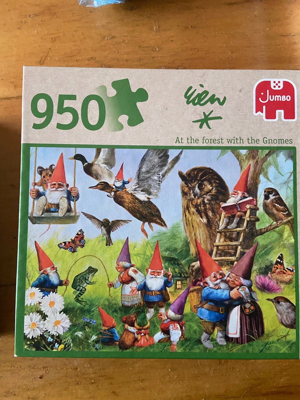 Pizzel vogels, 950 stukjes, compleet, Ophalen of Verzenden, 500 t/m 1500 stukjes, Zo goed als nieuw