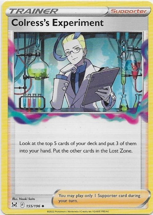Lost Origin,  Colress's Experiment [uncommon] 155/196, Verzenden, Nieuw, Losse kaart