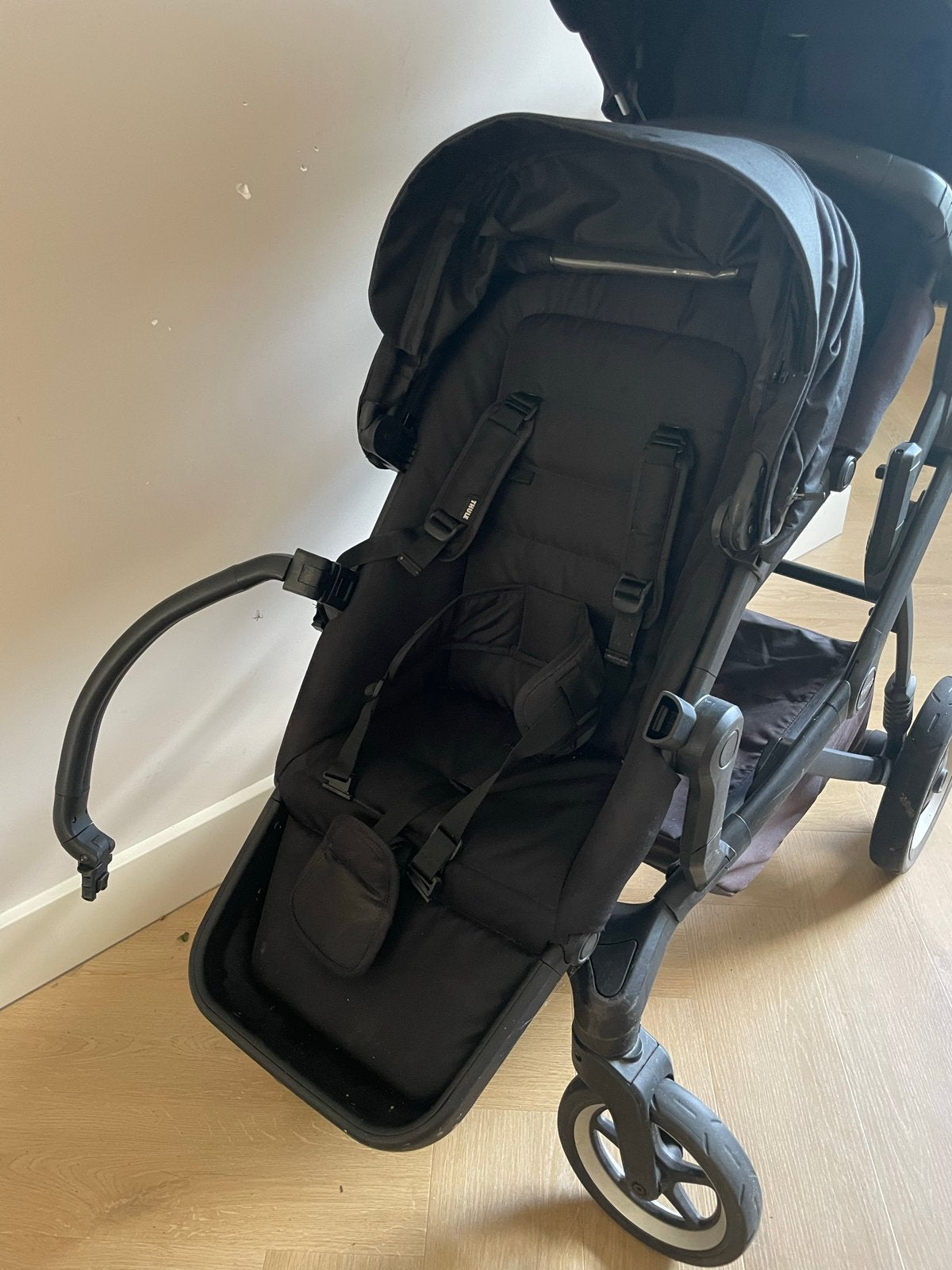Thule Sleek extra kinderstoel (sibling seat), Gebruikt, Duowagen, Ophalen, Kinderwagen