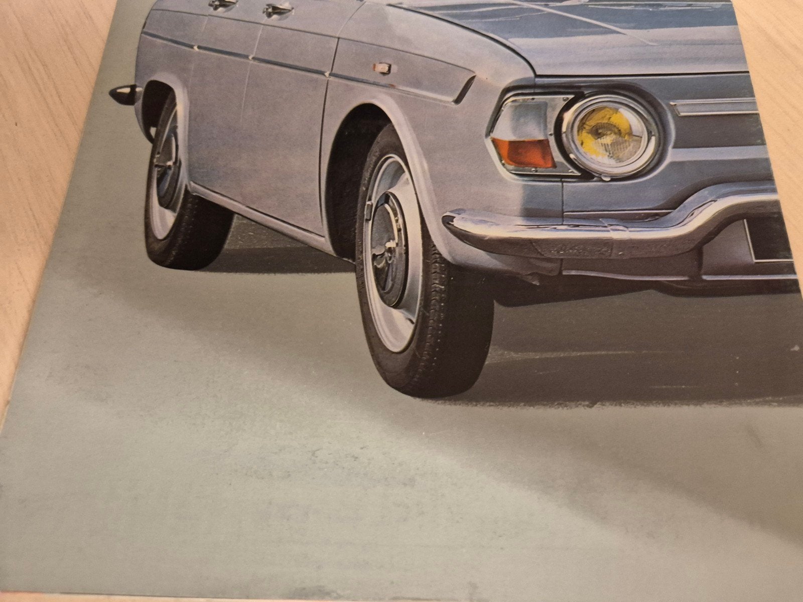 jaren 60 Nederlands Renault 10 folder izgst grote Renault 8, Ophalen of Verzenden, Zo goed als nieuw, Renault