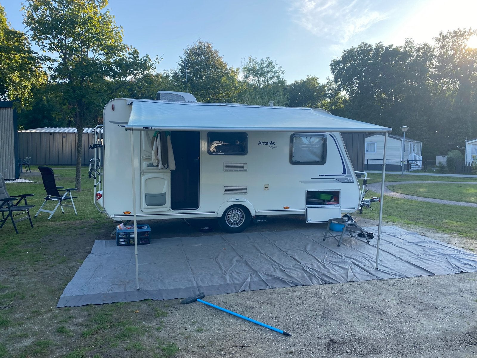 Thule Omnistore zakluifel 350, Caravans en Kamperen, Caravan accessoires, Ophalen, Gebruikt