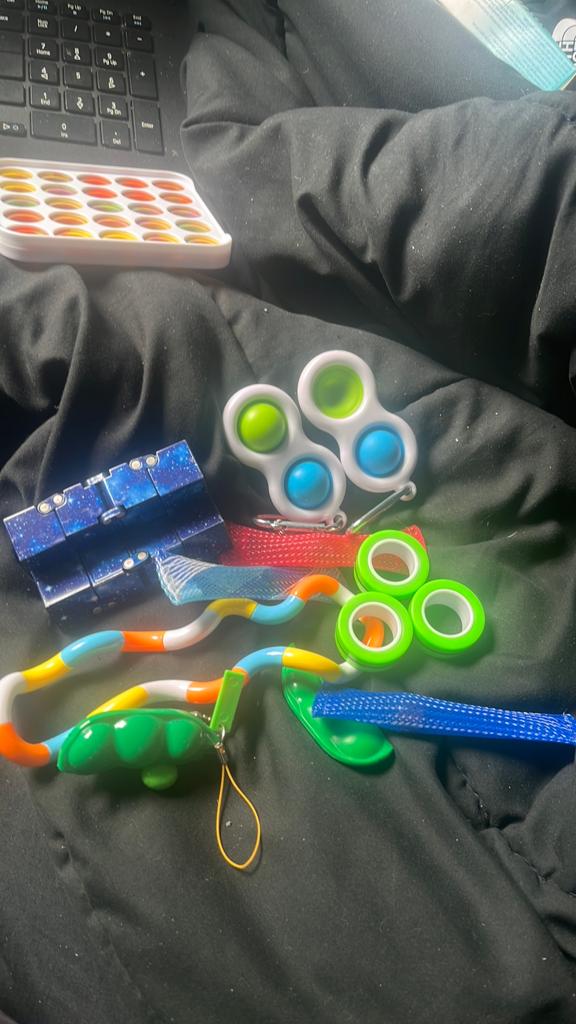 Pop-its en Fidget Speeltjes voor Rust en Concentratie, Verzenden, Gebruikt, Jongen of Meisje