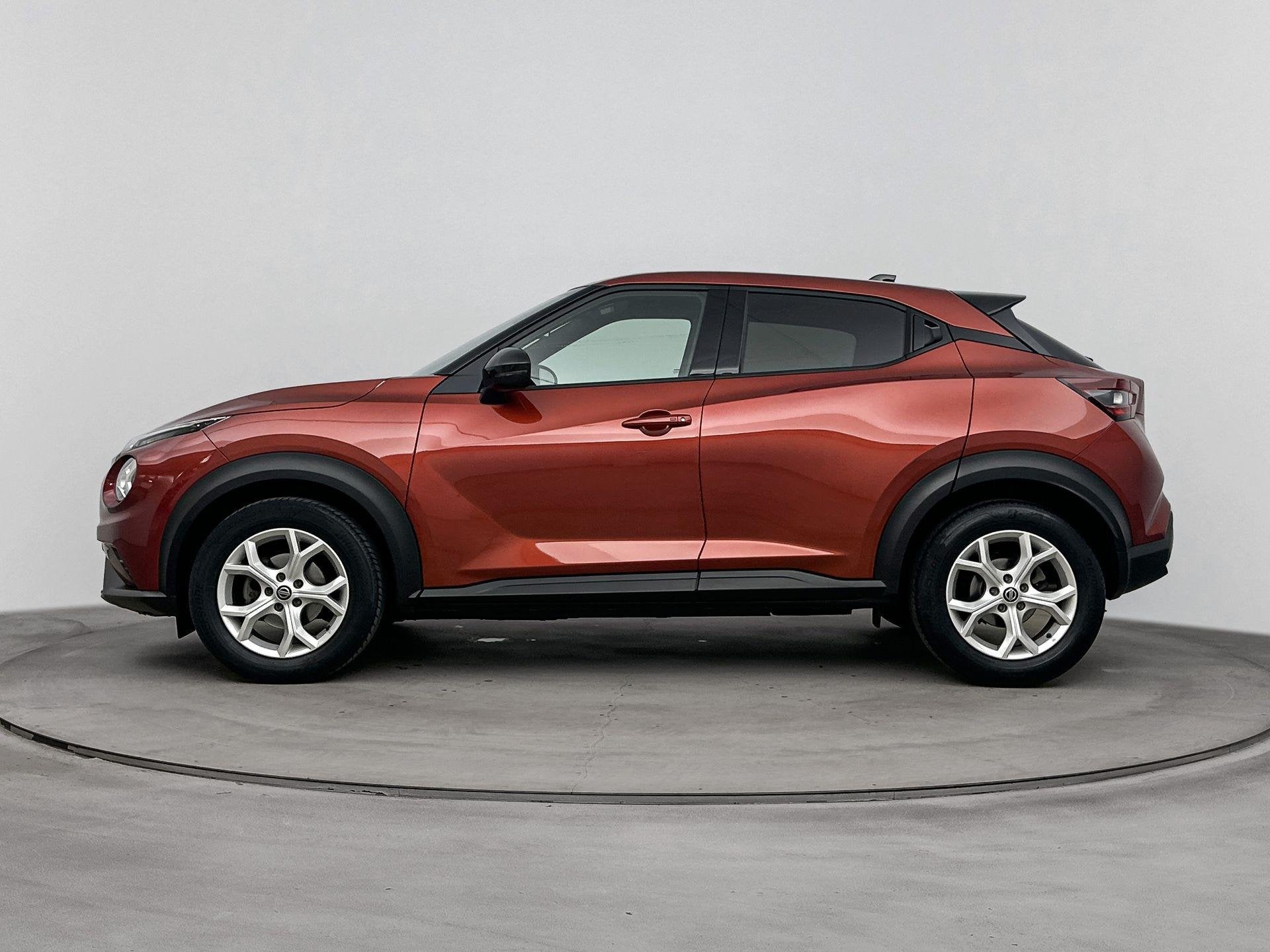 Nissan Juke 1.0 DIG-T N-Connecta 114PK | Navigatie via Telef, Auto's, Voorwielaandrijving, Stof, Euro 6, Origineel Nederlands